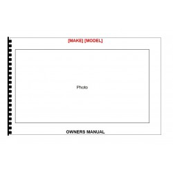 Owners Manual Mitsubishi Delica 4WD